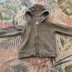 GAP Kids Gray Hoodie with Ear Details